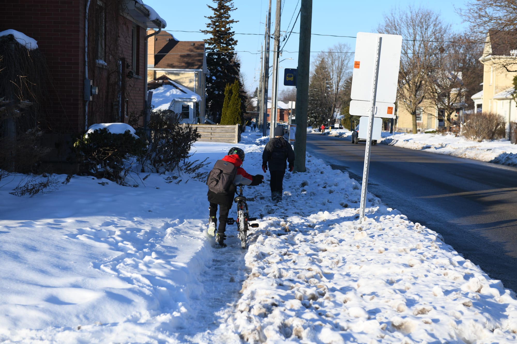 Delays as new contractor takes on clearing Elmira’s sidewalks post image