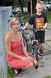Elmira family feels the pinch as bicycles stolen for the second time