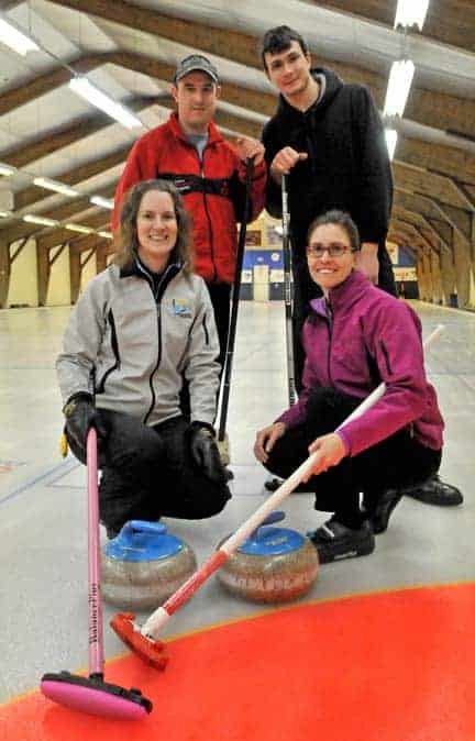 A chance to check out curling up close