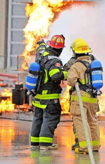 Wellesley Township fire chief Andrew Lillico worries that gaps in the Workplace Safety and Insurance Act could deprive the township of trained and experienced professional firefighters. [File Photo]