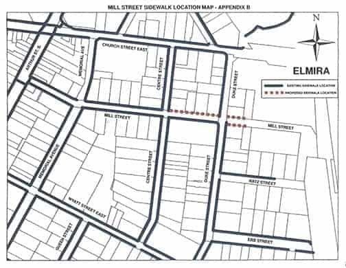                      Township drops plans for new sidewalk on Mill Street                             
                     