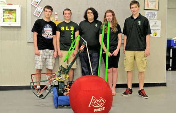 Competition is heating up for local high school robotics enthusiasts