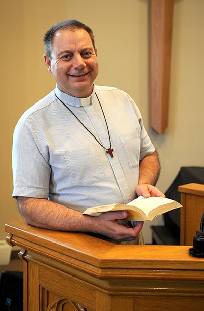 Rev. Scott Sinclair is settling into his new role at Gale Presbyterian Church after years of ministerial work in Port Dover, Owen Sound and Ottawa.[Whitney Neilson / The Observer]
