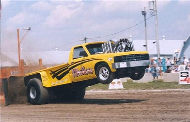 Getting revved up for the truck and tractor pull in Elora