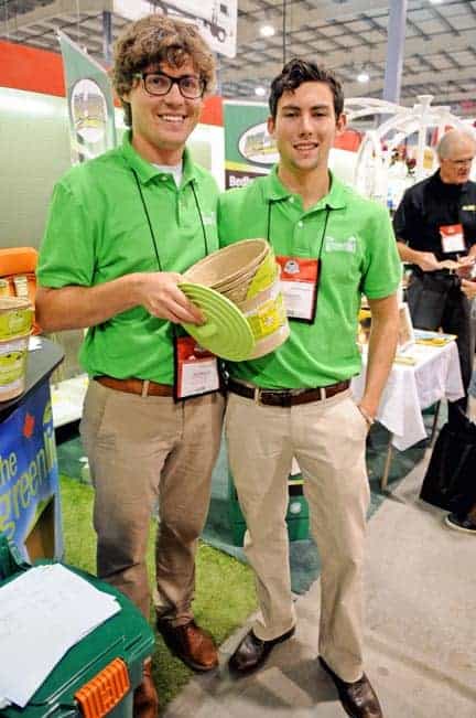 Jackson and Morgan Wyatt created the Green Lid, a fully compostable compost bin.