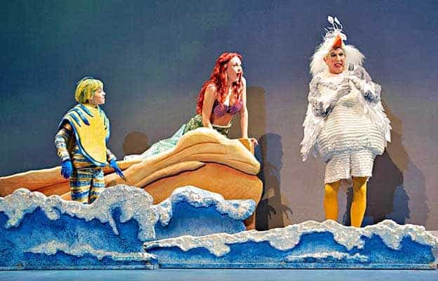 Aidan Tye, Jayme Armstrong and Keith Savage in Drayton Entertainment’s production of The Little Mermaid, now on stage at the Dunfield Theatre Cambridge.[submitted]