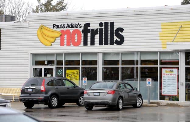 Following the acquisition of Shoppers Drug Mart by Loblaw, the Competition Bureau ordered the divestiture of certain stores, including the No Frills location in Elmira.[File Photo]