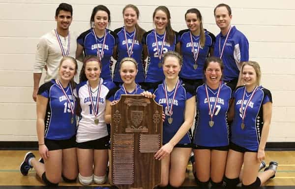 Woodland volleyball squad heads to provincials