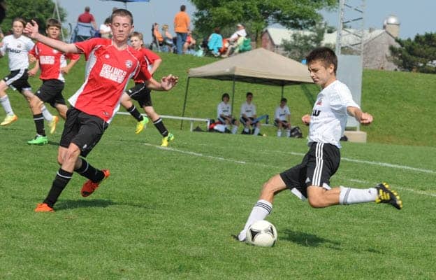                      Pitches still snow-covered, but local soccer registration is in full swing                             
                     