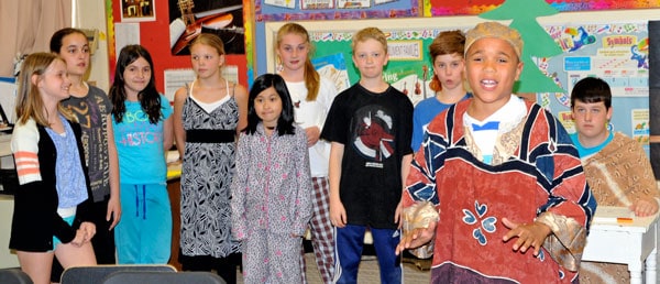 Grades 5-8 students at Breslau Public School will perform Mandela: The Musical, the story of Nelson Mandela’s fight against South Africa’s apartheid on May 13 at noon. [Scott Barber / The Observer]