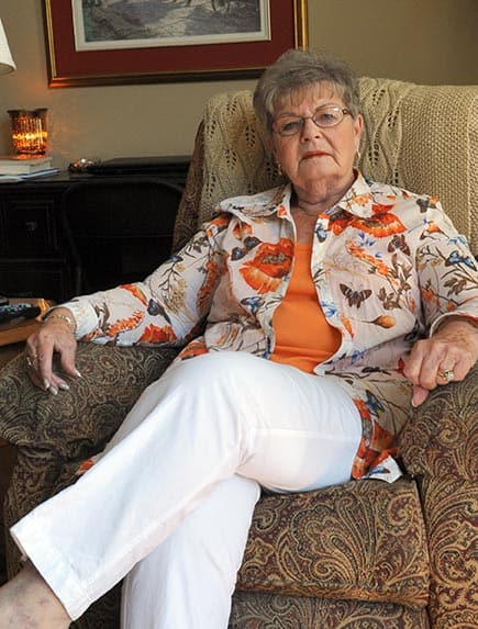Elmira resident Rita Weber notified Waterloo Regional Police after receiving a suspicious phone call July 28 from a man claiming to work for Visa.  [scott barber / the observer]