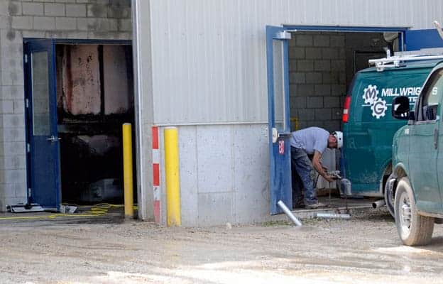                      Little downtime after weekend fire at Elmira Pet Products                             
                     