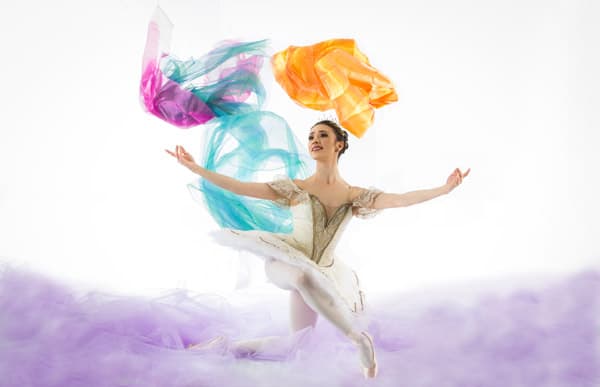 Saniya Abilmajineva, as Aurora, will feel the struggle between good and evil in Ballet Jorgen’s production of Sleeping Beauty at the Dunfield Theatre on Oct. 4.[Submitted]
