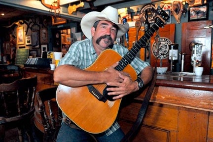 He feels lucky to be manning an outpost of traditional country music