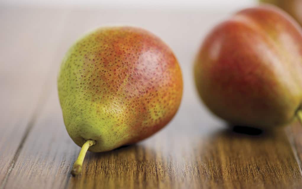 Poached pears add flavour to a fabulous fall