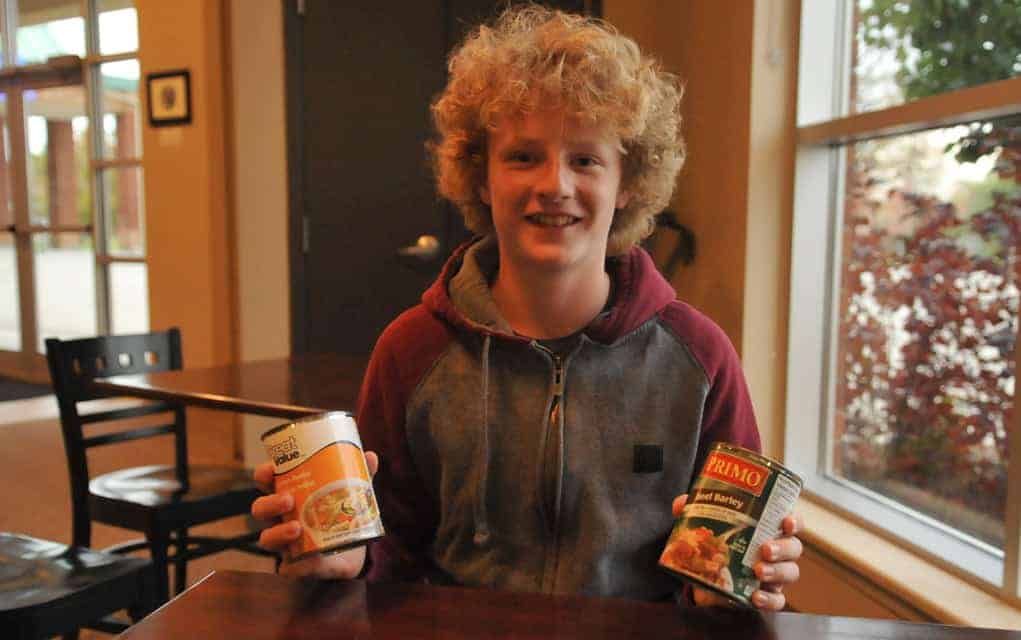 Local youths gearing up food drive that’s become a Halloween staple