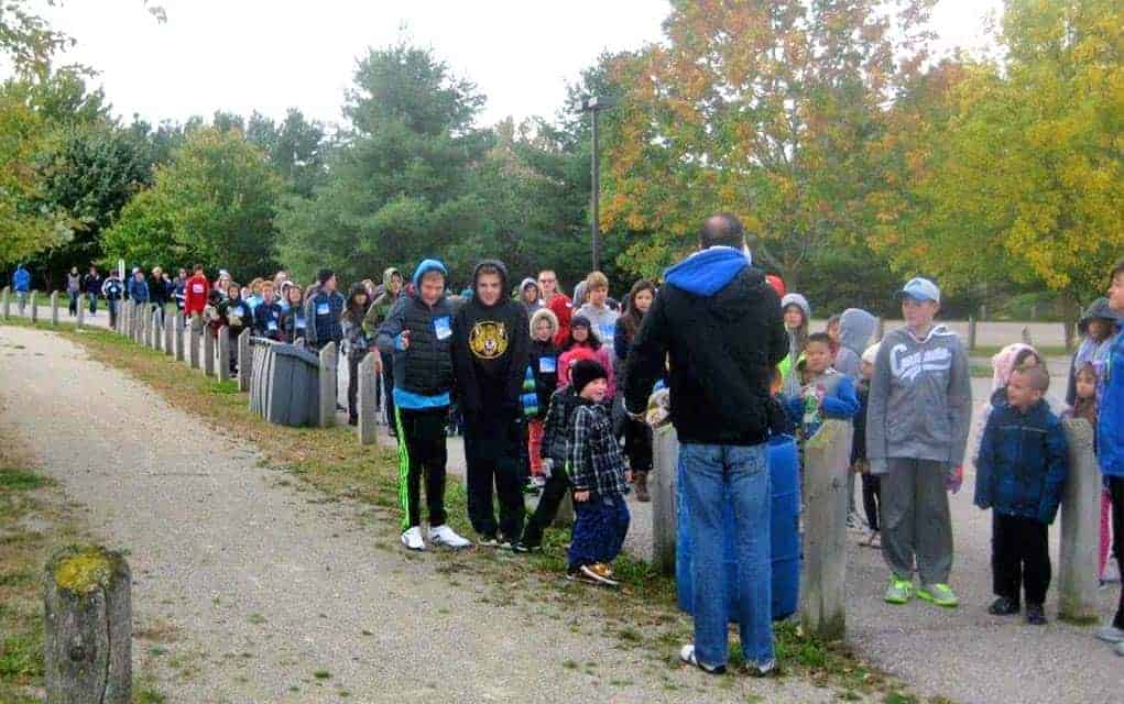                      Terry Fox Walk at St. Boniface School                             
                     