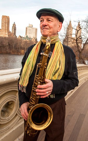 NYC tenor saxophonist John Tank will make a trip back home as part of an extended lineup of performers who’ll help the Registry Theatre celebrate its 15th anniversary season in 2015-16.[Submitted]