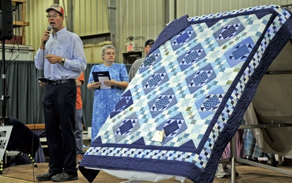 Quilt auction likely to set new high-water mark as largest fundraiser for EDCL