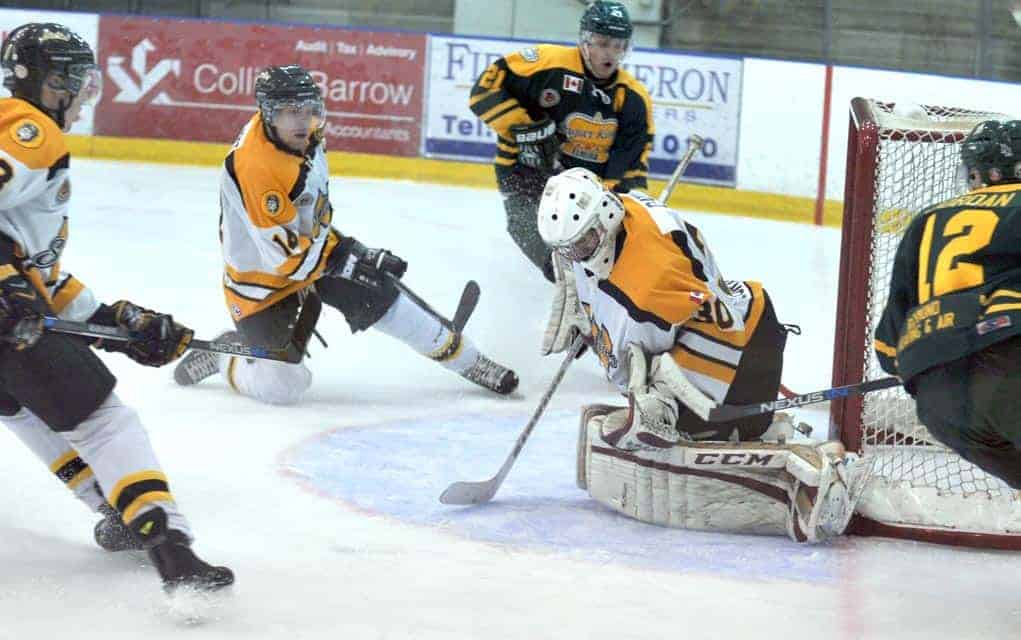                      Kings come up short against Siskins, twice                             
                     