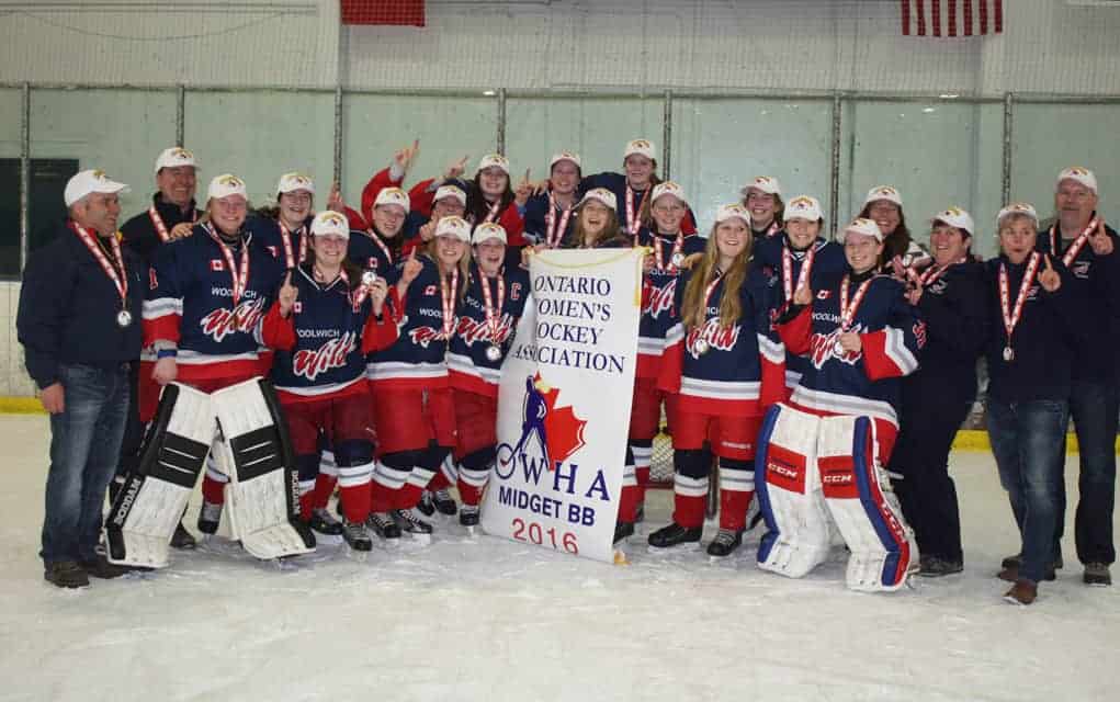Gold, silver for Woolwich girls’ hockey teams