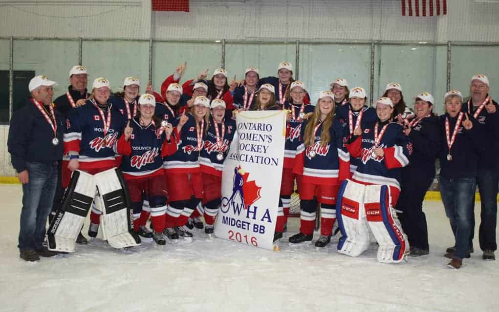                      Gold, silver for Woolwich girls’ hockey teams                             
                     