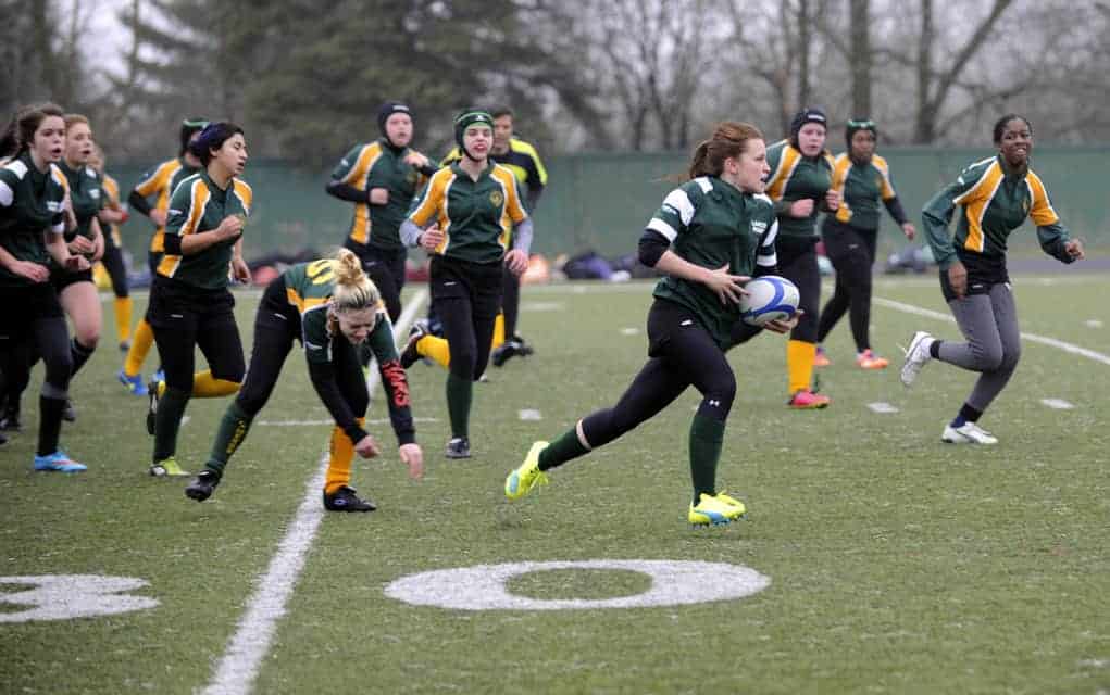 Lady Lancers head back out on the rugby pitch