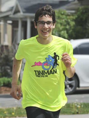 High school athletes will take to the streets around Elmira again on May 31 for the Tinman Triathlon [File Photo]