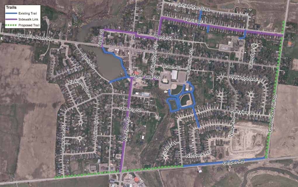Wellesley neighbourhood makes a case to alter trail plans