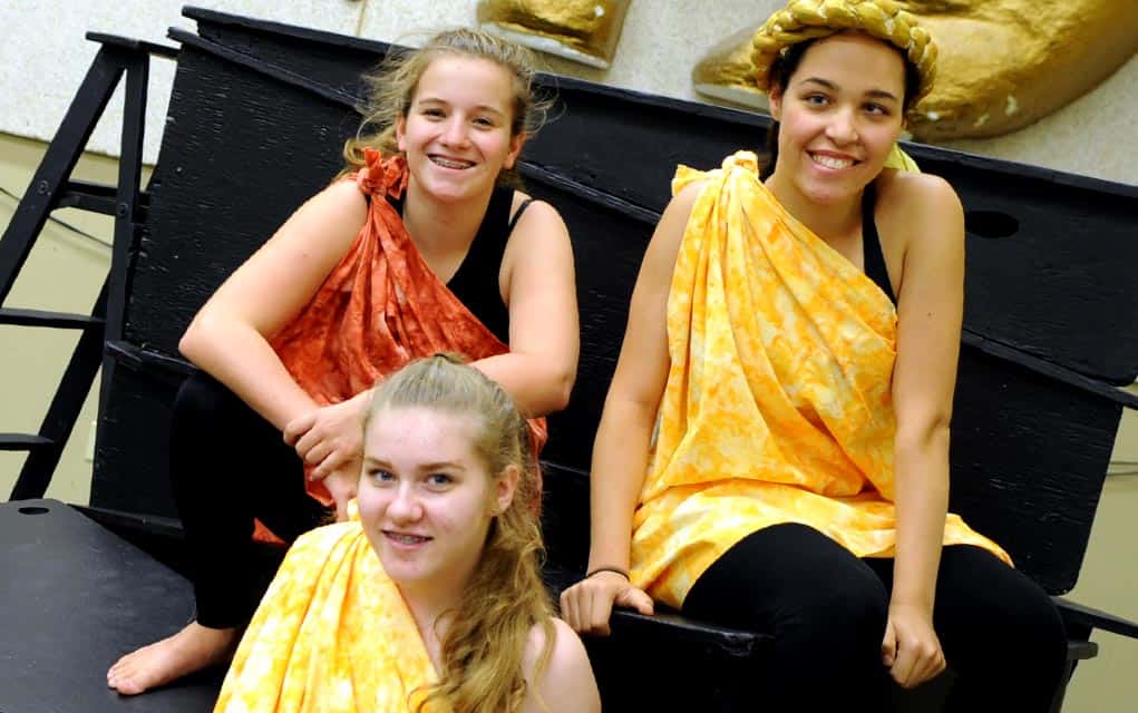                      Young performers embrace a story of imagination                             
                     