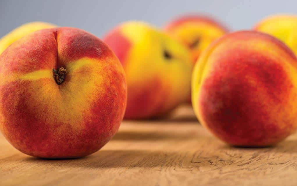                      Just the right touch for those fresh peaches                             
                     