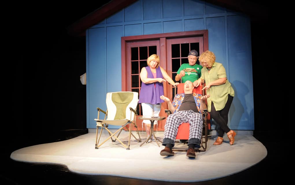 
                     It’s all played for laughs in the ETC’s fall dinner theatre production of Buying the Moose
                     