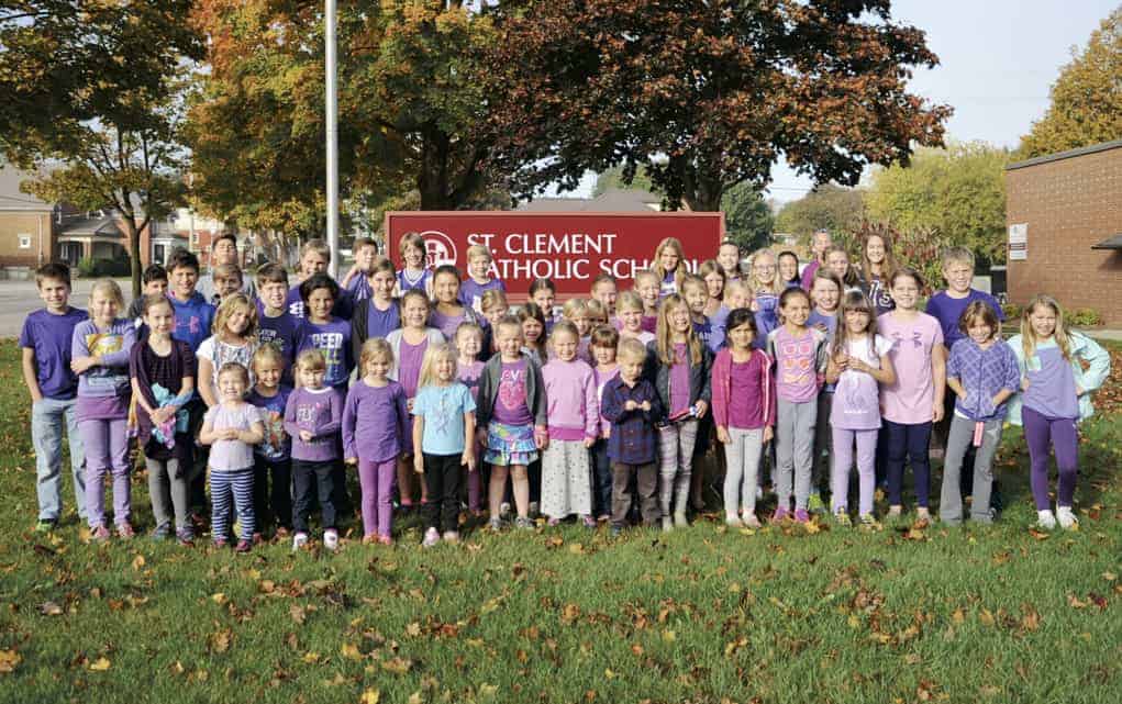 Purple Day at schools focuses on child abuse awareness