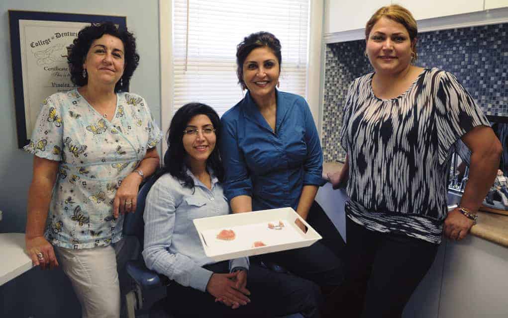 
                     Licensed denturist Akram Ghassemiyan sets up practice at the Elmira Denture Clinic as of this week
                     