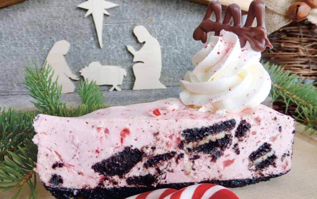 ‘Tis the season for a festive cheesecake