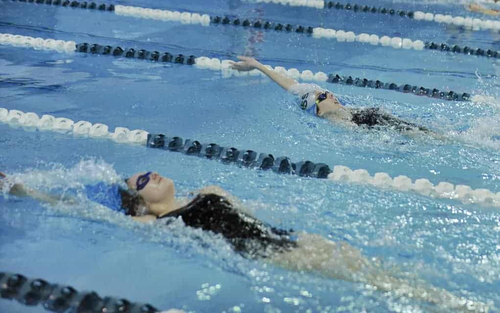                      Coach likes what she sees as season gets going for EDSS swim team                             
                     