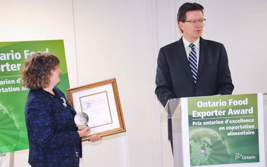                      Breslau pork processor recognized for its exports                             
                     