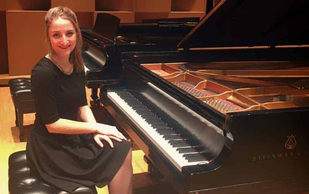                      Scholarship helps local woman pursue her passion for music                             
                     
