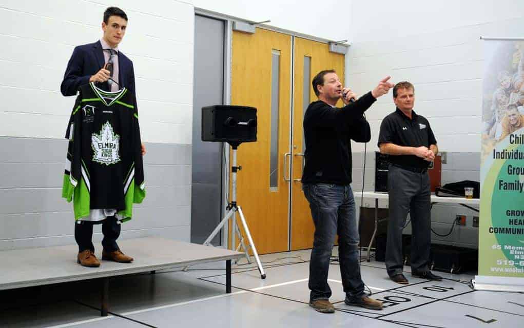 Kings’ sweater auction raises thousands of dollars for Woolwich Counselling Centre