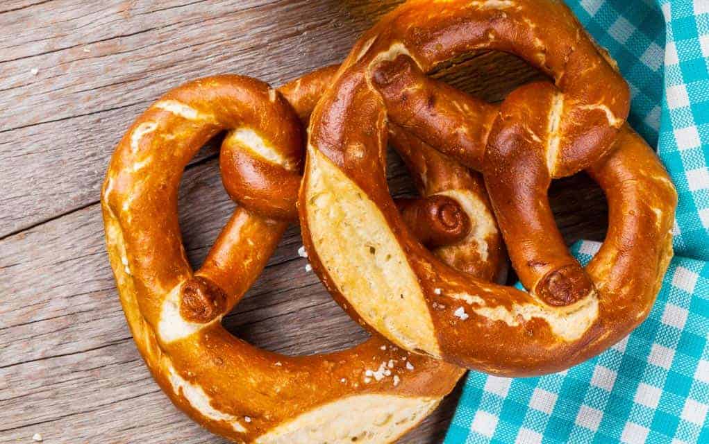                      Putting your own twist on pretzels                             
                     