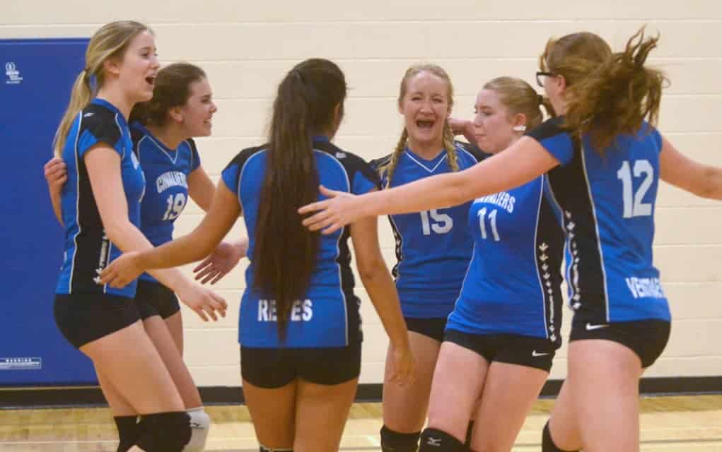 Woodland girls take silver at regional senior volleyball competition