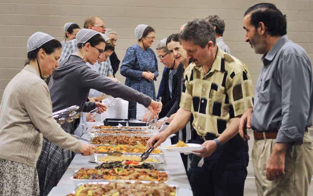Syrian refugee family puts on dinner to thank those who helped them resettle in St. Jacobs
