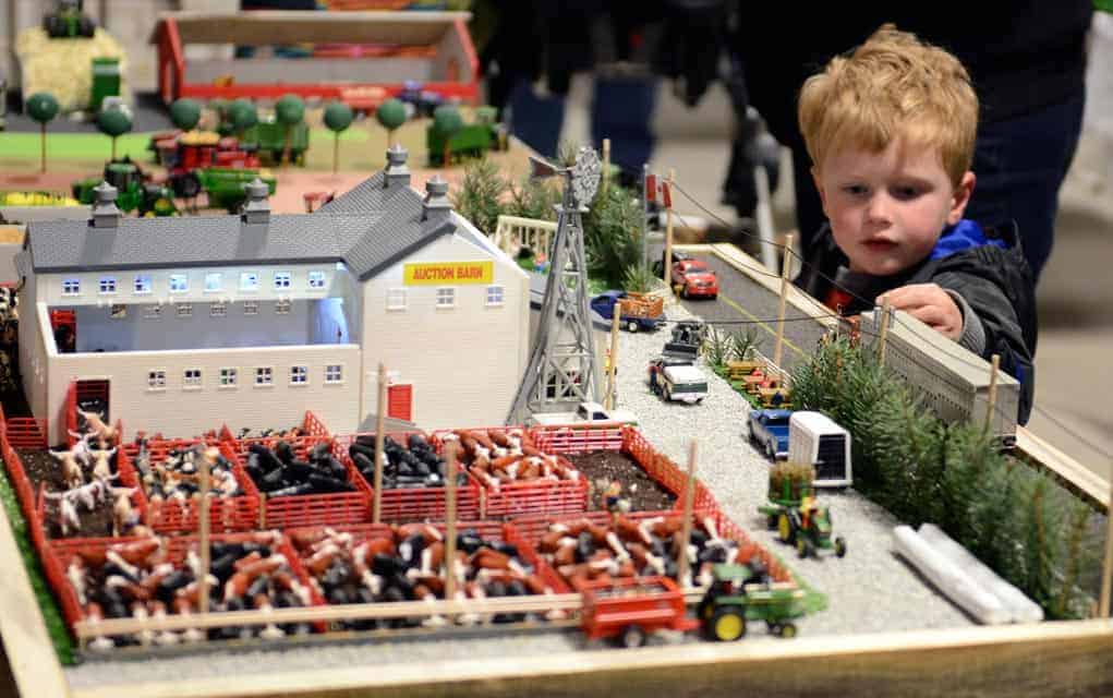                      Group of enthusiasts reap big fun from miniature farms                             
                     