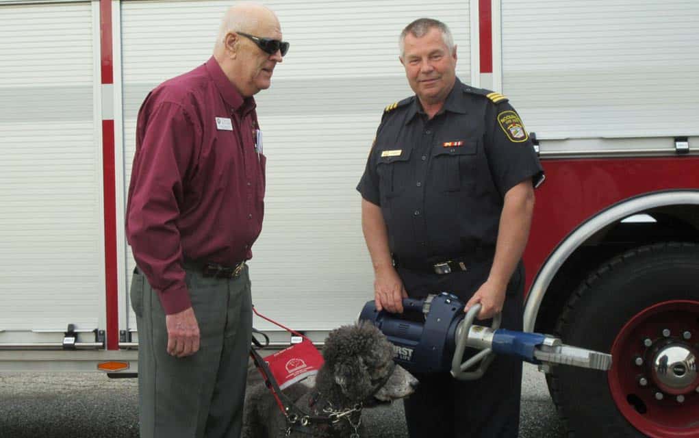 Donation of jaws of life for Maryhill Fire Department