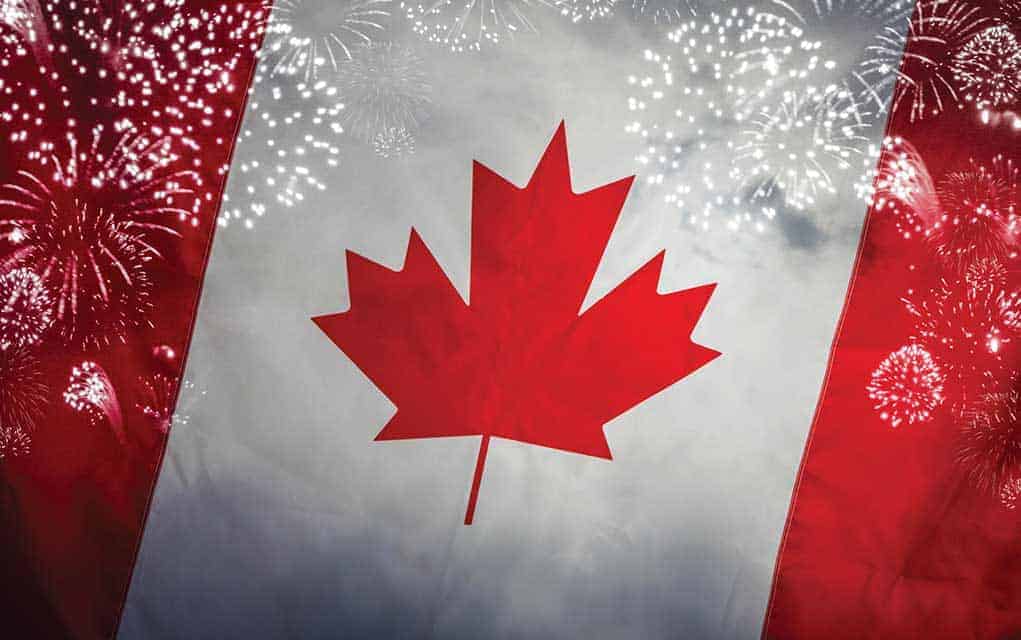                      Happy Canada Day!                             
                     