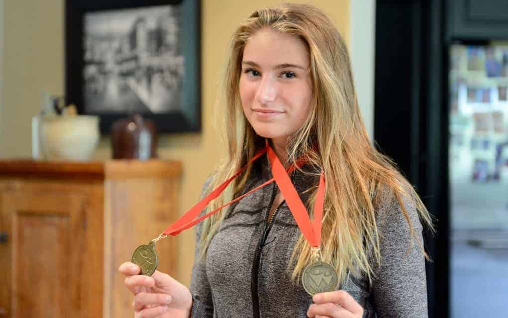 Jumping to it comes naturally for young Conestogo athlete