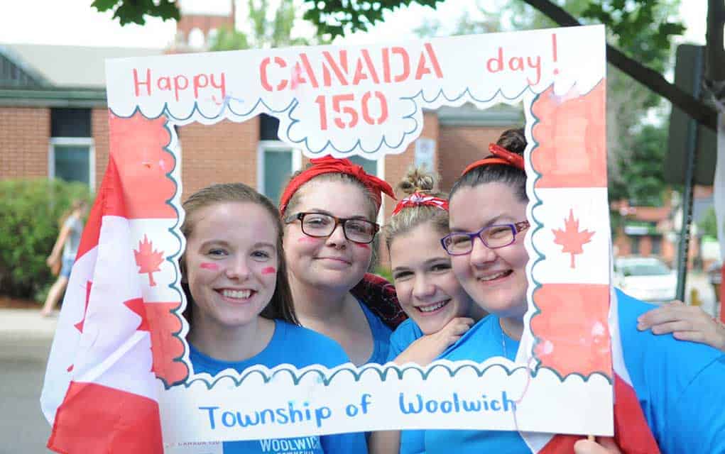 Canada Day festivities in Elmira