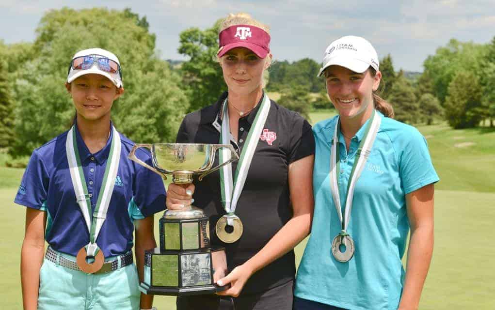                      U19 girls’ provincial champs crowned at Elmira Golf Club                             
                     