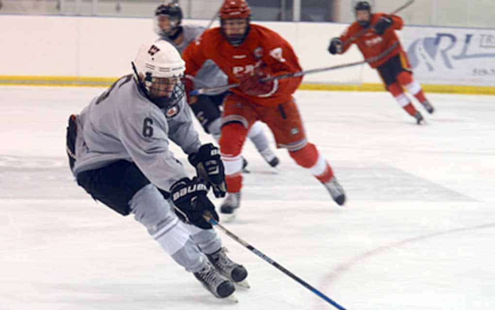                      Jacks’ Hartman at prospects day                             
                     