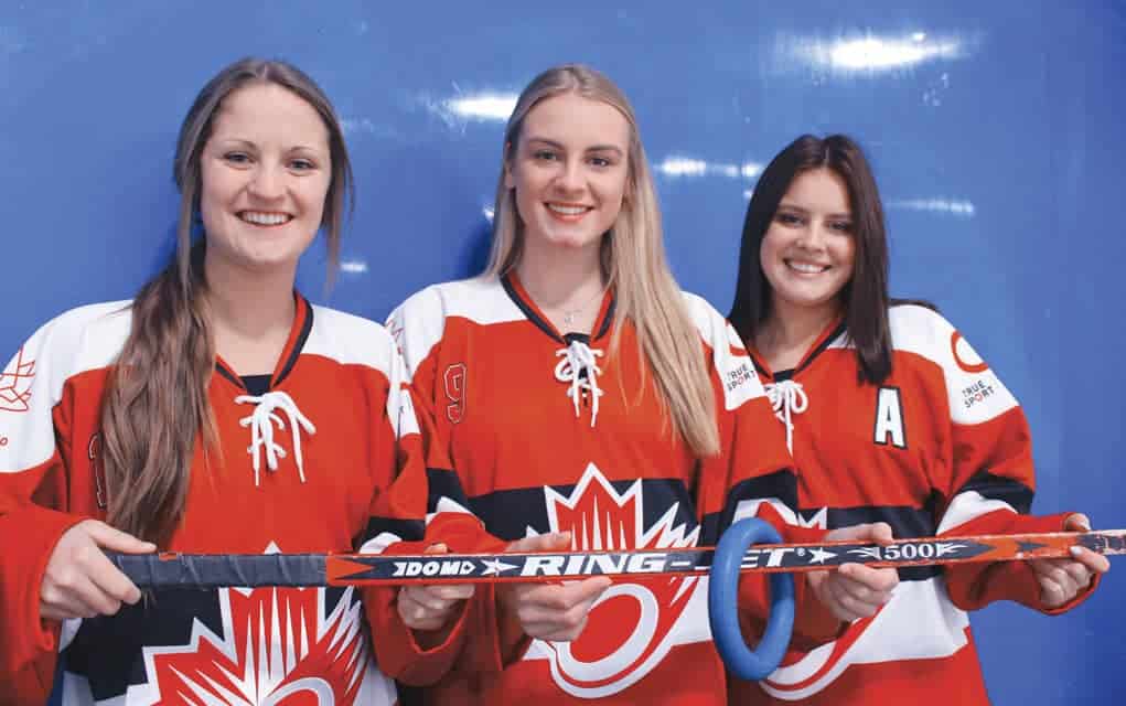 Three local players among Team Canada junior ringette squad competing at Worlds competition